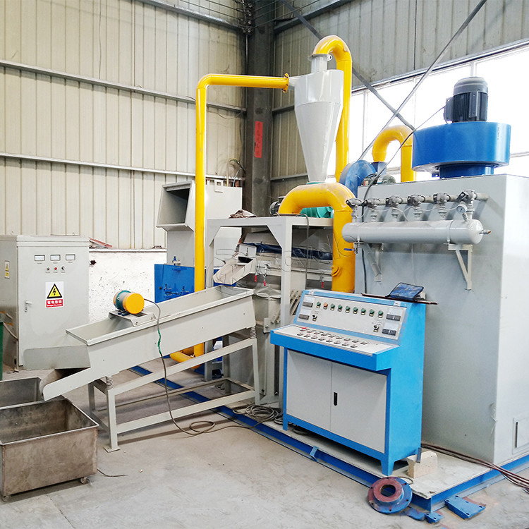 电线粉碎铜米机